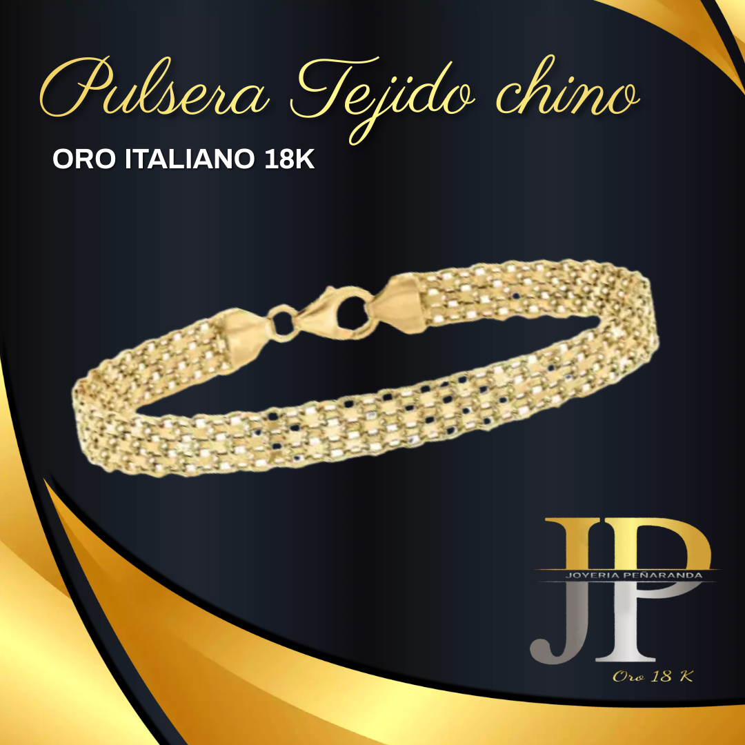 Pulsera Tejido Chino