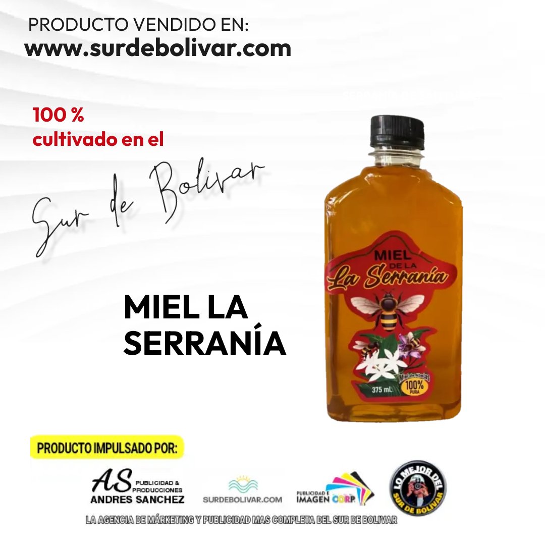 Miel de Abejas La serrania del sur de Bolivar