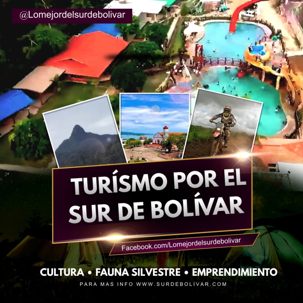 Turismo y lugares recreativos del sur de Bolivar