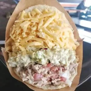 Arepas triples sabores